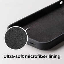 Mi-Ça Home For S23 Fe ile Uyumlu Darbe Emici Esnek Silikon Siyah Lansman Cep Telefonu Kılıf (S23 Fe)