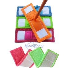 PremiumPort 2'li Mikrofiber Mop Yedek Bezleri, 40 Cm, Tüm Modeller Için Uygun