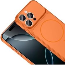 Mi-Ça Home - 14 Pro Max ile Uyumlu Kılıf 17 Görünümlü ile Uyumlu Özellikli Kamera Korumalı Pc Çevirici Kapak - Lacivert