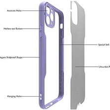 Mi-Ça Home 11 Pro Uyumlu Kamera Korumalı Ince Silikon Kılıf (Siyah)