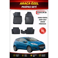 PINUKS Ford Fiesta 2014 Araca Özel Havuzlu  5d  Oto Paspas Seti Pro Seri