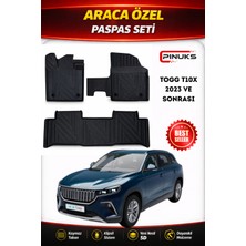 PINUKS Togg  T10X Suv 2024  Araca Özel Havuzlu  5d  Oto Paspas Seti Pro Seri