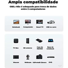Mi-Ça Home USB To USB Data ve Şarj Kablosu, 2 Metre