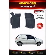 PINUKS Fıat Palıo Panelvan 2010  Araca Özel Havuzlu  5d  Oto Paspas Seti Pro Seri