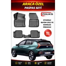 PINUKS Hyundaı Bayon 2026  Araca Özel Havuzlu  5d  Oto Paspas Seti Pro Seri