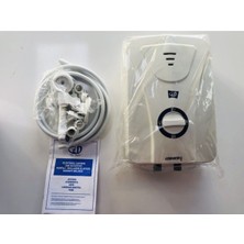 Feyza Design Elektrikli Şofben 50L Beyaz, 6 Ay Garantili, Güçlü ve Ekonomik Performans