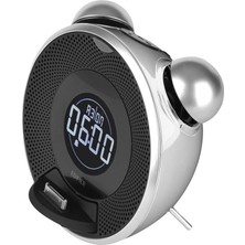Mi-Ça Home Tick Tock, Ipod/ Yerleştirme Istasyonu, Uyandırma Fonksiyonlu, Retro Tarz, Siyah