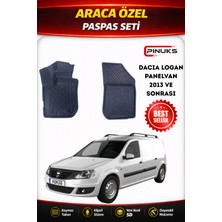 PINUKS Dacıa Logan 2016 Panelvan Araca Özel Havuzlu  5d  Oto Paspas Seti Pro Seri