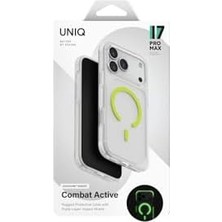 Mi-Ça Home By 17 Pro Max ile Uyumlu Combat Bilek Kayışı, Üç Katmanlı Koruyucu Kapak, Yeşil