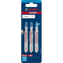 Mi-Ça Home Professional 3x Expert 'stainless Steel' T 118 Ahm Dekupaj Testere Bıçakları (Paslanmaz Çelik Saclar, Paslanmaz Çelik Saclar, Uzunluk 83 Mm, Aksesuar Dekupaj Testeresi)