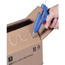 Mi-Ça Home Ince Mum Silikon Çubuk 7.5 mm x 150 mm (15 Adet) | Şeffaf Silikon Mum | Silikon Tabancası Için Uyumlu Yapıştırıcı Çubuklar