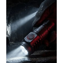 Zero Land Muratech Kompakt El Feneri 5 Işık Modu ve Yüksek Parlaklık Özellikli