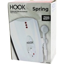 Feyza Design Elektrikli 3 Kademeli Su Isıtıcı, Yanmaz Iç Takım, 7000W, 50-60Hz