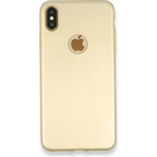 İlk El Grup Apple Iphone Xs Max Kılıf First Silikon - Gold