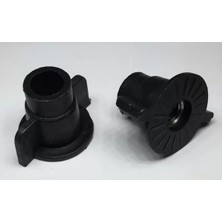 Uravas Store Plastik Somun M6 - 100 Adet