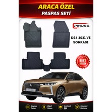PINUKS Ds Ds4 2021  Araca Özel Havuzlu  5d  Oto Paspas Seti Pro Seri