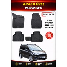 PINUKS Ford Courıer 2020  Araca Özel Havuzlu  5d  Oto Paspas Seti Pro Seri