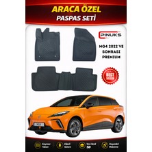 PINUKS Mg Mg 4 2025 Araca Özel Havuzlu  5d  Oto Paspas Seti Pro Seri