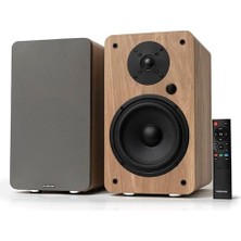 Mi-Ça Home A6 Arc Aktif Hoparlör Kahverengi (Hdmı Arc,rca Bluetooth,optik,usb,sub Out)