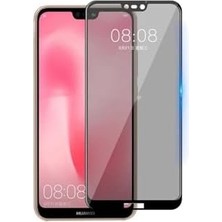 Mi-Ça Home Mate 20 Lite Ile Uyumlu Tam Kapatan Hayalet Ekran Koruyucu Gizli Cam