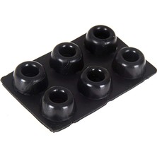 Mi-Ça Home Kapı Kulpu Çarpmasını Engelleyici Stoper 6 Lı Set