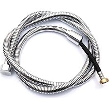 Mi-Ça Home Yüksek Kaliteli Örgülü Spiralli Banyo Duş Hortumu 1,5 Metre-