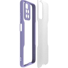 Mi-Ça Home 10 Kılıf Kamera Korumalı Mat Silikon Platin