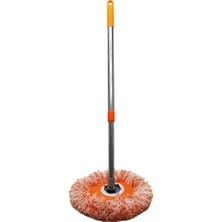 PremiumPort Çok Amaçlı Yuvarlak Ayarlı Dönerli Mop ile Temizlik Keyfi