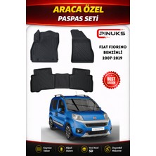 PINUKS Fıat Fiorino Dizel 2009  Araca Özel Havuzlu  5d  Oto Paspas Seti Pro Seri