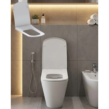 UMD Tekno Kare Klozet Kapağı Uygun