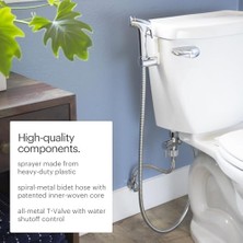 Mi-Ça Home PS-91W Purespa El Bezi Veya Bide Püskürtücü, Beyaz