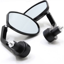 GMS Motosiklet Gidon Aynası Üniversal Oval