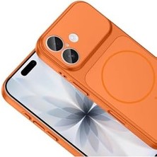 Mi-Ça Home - 16 ile Uyumlu Kılıf 17 Pro Görünümlü ile Uyumlu Şarj Özellikli Kamera Korumalı Pc Çevirici Kapak
