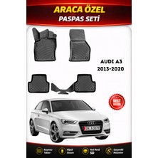 PINUKS Audı A3 2020 Araca Özel Havuzlu  5d  Oto Paspas Seti Pro Seri