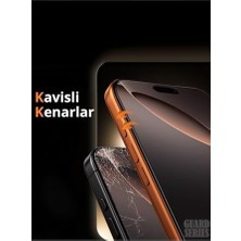 Mi-Ça Home - (2'li Guard Hayalet) 17 Pro ile Uyumlu Hayalet Özellikli Tam Kaplayan Temperli Cam Ekran Koruyucu