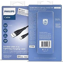 Mi-Ça Home DLC5204V/00 Şarj Kablosu - 1,2 Metre - Ipad, Ipod, ile Uyumlu - Usb-A - Lightning Kablosu