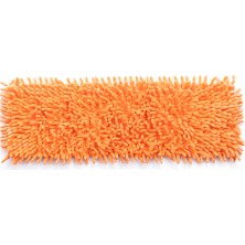 PremiumPort Turuncu Mikrofiber Makarna Mop Temizlik Bezi 40 Cm, Pratik ve Dayanıklı