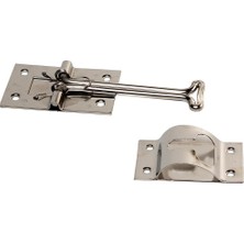 Mi-Ça Home Rv -"rv Tasarımcı E224, Öz Kapanış Kapı Tutucu, T Stil, Paslanmaz Çelik, 4 Inç, Giriş Kapısı Donanım")