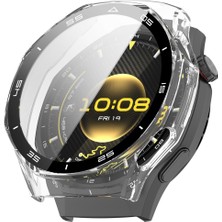 Sneezy Huawei Watch Gt6 Pro 46MM Kasa Uyumlu Kılıf Sert Pc Kasa ve Ekran Koruyucu Kılıf
