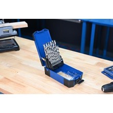 Mi-Ça Home Drill & Tool Fraksiyonel Hss Brad Point Ahşap Uçlar, 25 Parça Set