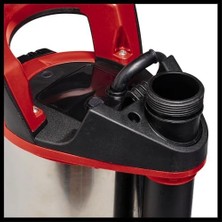 Mi-Ça Home Kirli Su Pompası Ge-Dp 7935 N-A Ll Eco 3'ü 1 Arada (790 W, Aquasensor, Ø 35 mm Yabancı Partikül Boyutu, Maks. 19.500 L/h Akış Hızı, Dahil. Hızlı Bağlantı ve Üniveral Adaptör)