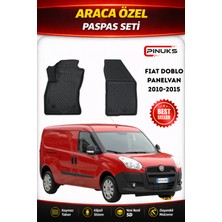 PINUKS Fıat Doblo Panelvan 2013  Araca Özel Havuzlu  5d  Oto Paspas Seti Pro Seri