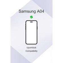 Mi-Ça Home For A04 ile Uyumlu Darbe Emici Esnek Silikon Siyah Lansman Cep Telefonu Kılıf (A04)