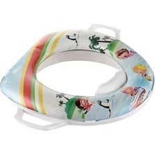 Mi-Ça Home Çocuk Klozet Adaptörü Bebek Klozet Adaptörü Klozet Kapağı Kulplu - Tuvalet Eğitimi Aparatı