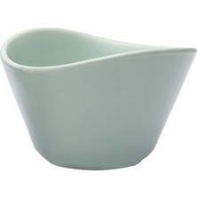 Mi-Ça Home Keramika Kase Çerezlik Sosluk 11 cm Seramik Kase Pembe Yeşil