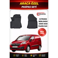 PINUKS Cıtroen Berlıngo 2014  Panelvan Araca Özel Havuzlu  5d  Oto Paspas Seti Pro Seri