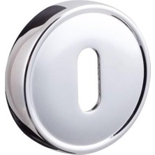 Mi-Ça Home Gümüş Normal Anahtarlı Roset Cr