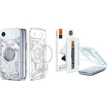 Mi-Ça Home Air Ince Magsafe Kılıf Ultra Hybrid Sararma Karşıtı DURACLEAR™ Hava Kanalı TEKNOLOJISI™ Askeri Sınıf Koruma Magfit Zero One Tasarım Kapak Air Cam Ekran Koruyucu