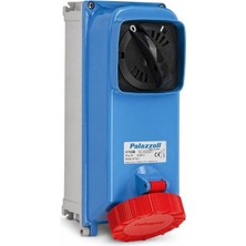 Gümrük Bey Palazzoli Aluprs Interlock Direktörü 32A 380-440V Marine Container Soketi