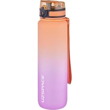 Mi-Ça Home Uzspace 2'li Tritan Matara Seti 1000ML Büyük Boy Çift Renk Softtouch Ff Collection Tritan Su Matarası